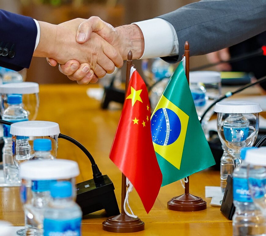 Brasil e China em foco.